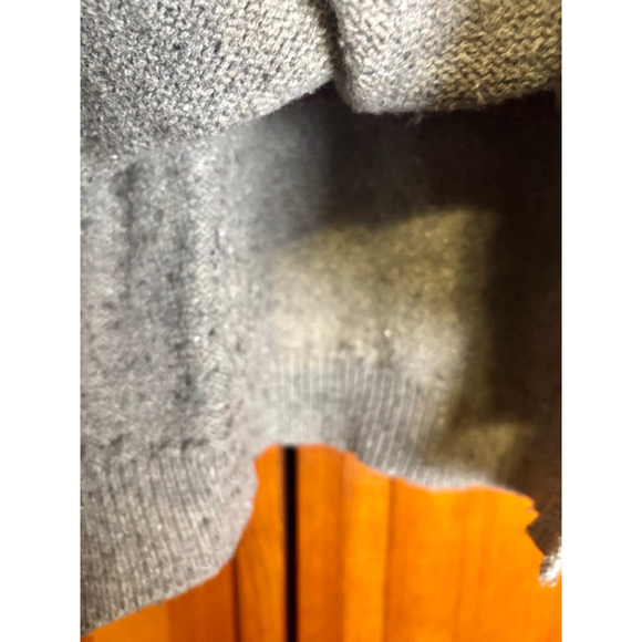 Chaps Fair Isle Knit Sweater Gray Multicolor Women’s - Picture 7 of 11